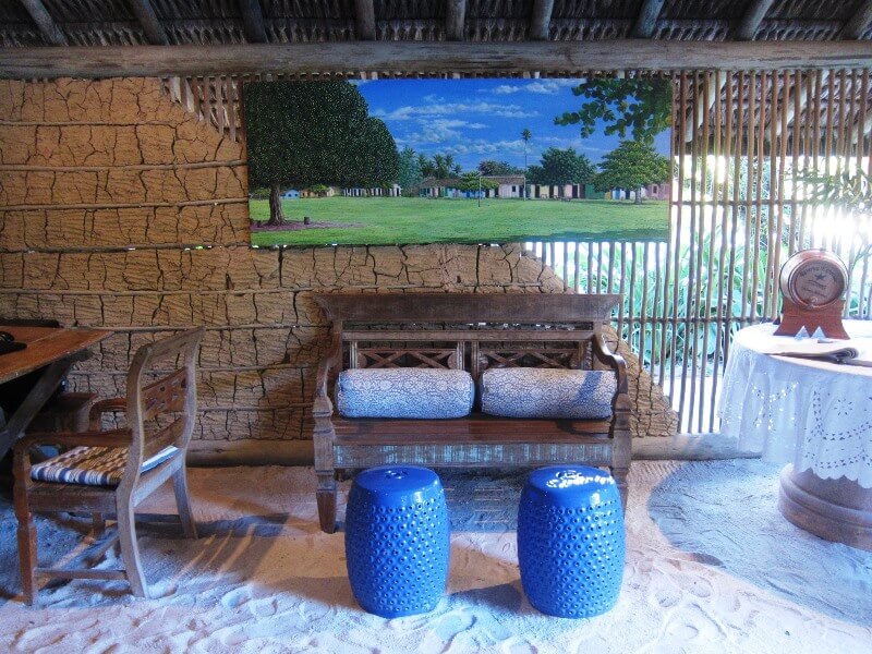 A recepção pé na areia Foto: magari blu