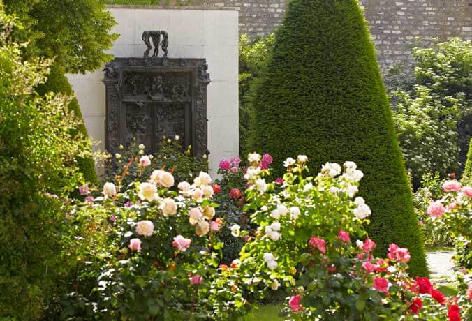 Rodin museum garden