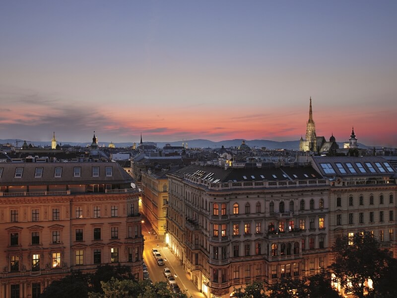 Vienna view from The Ritz-Carlton, Vienna