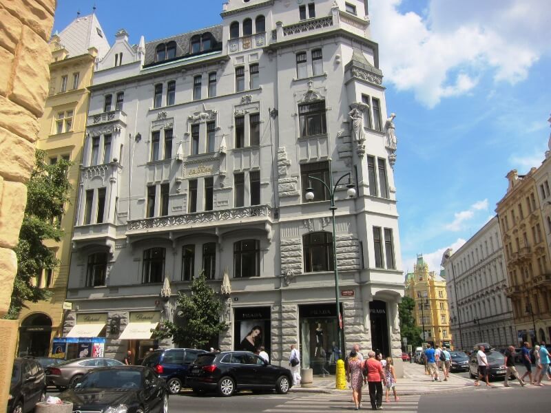 As compras em Praga Foto: magari blu
