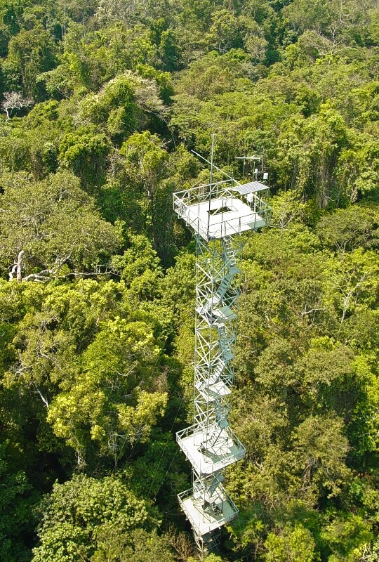 RFB Cristalino Jungle Lodge - Aerial View of Canopy Tower - Jorge Lopes