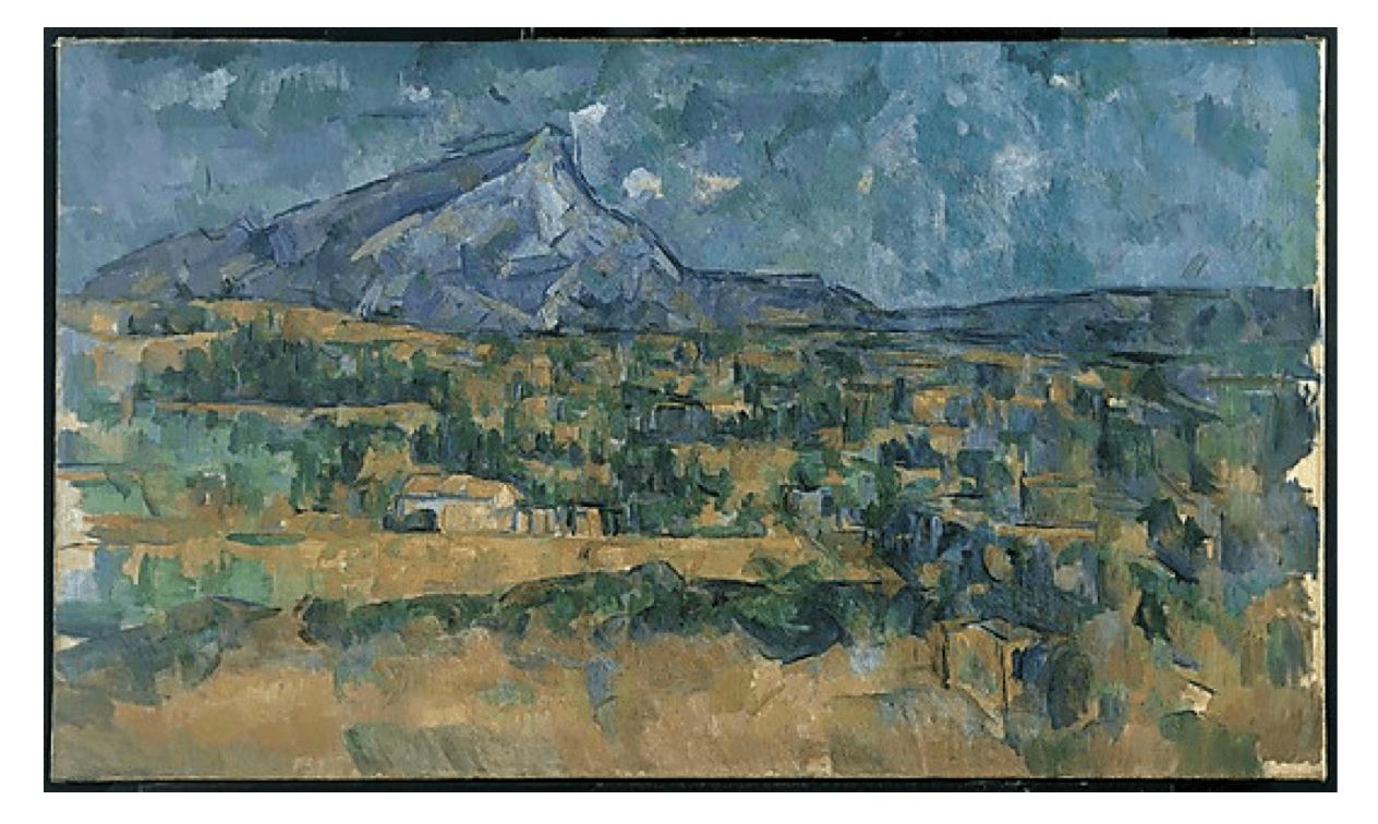 Metropolitan: Paul Cézanne, "Mont Sainte-Victoire" (1902-06) Foto: Divulgação