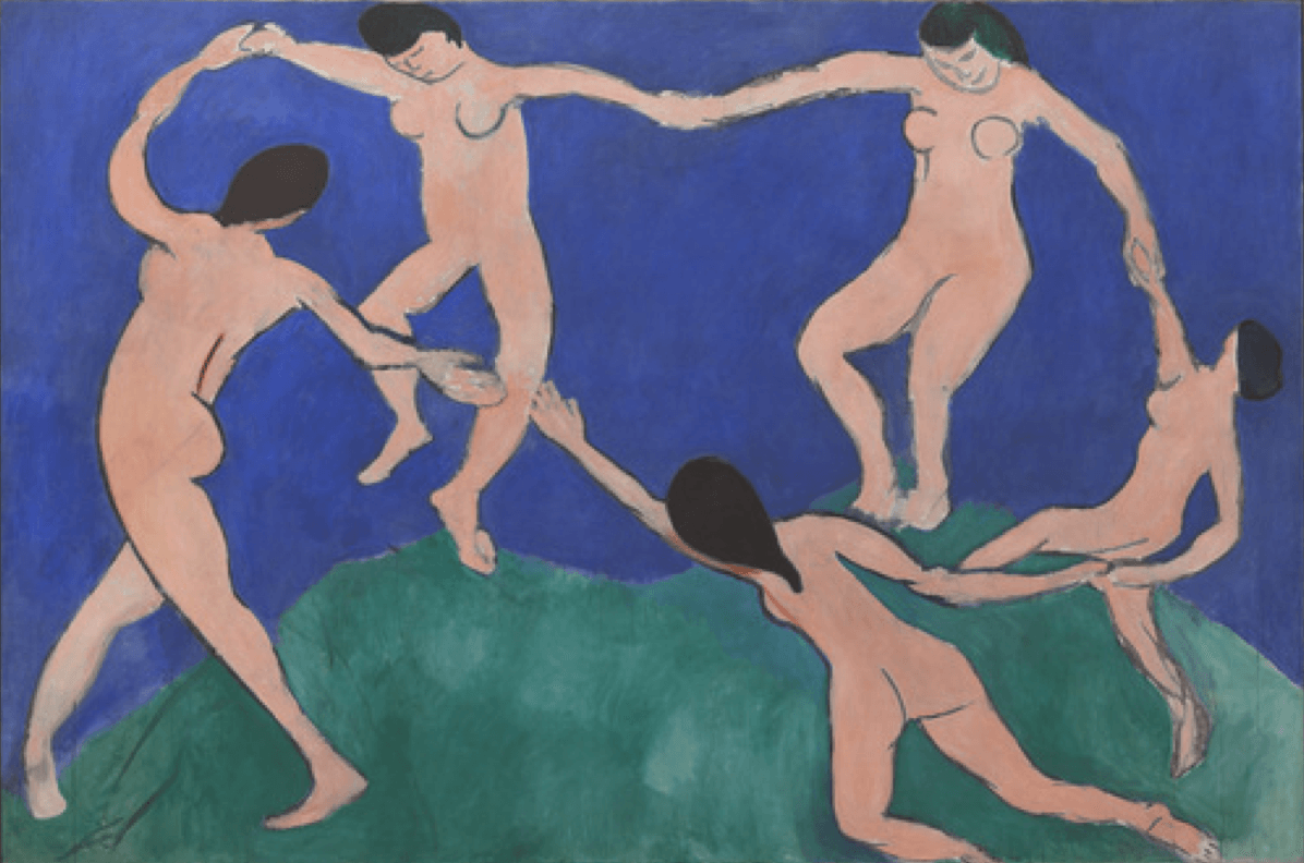 Henri Matisse "Dance (I)" (1909) Foto: Divulgação