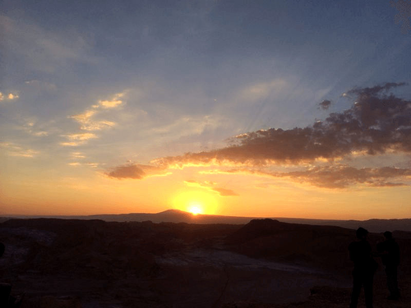 Atacama 2 Por do Sol em Vale de la Luna