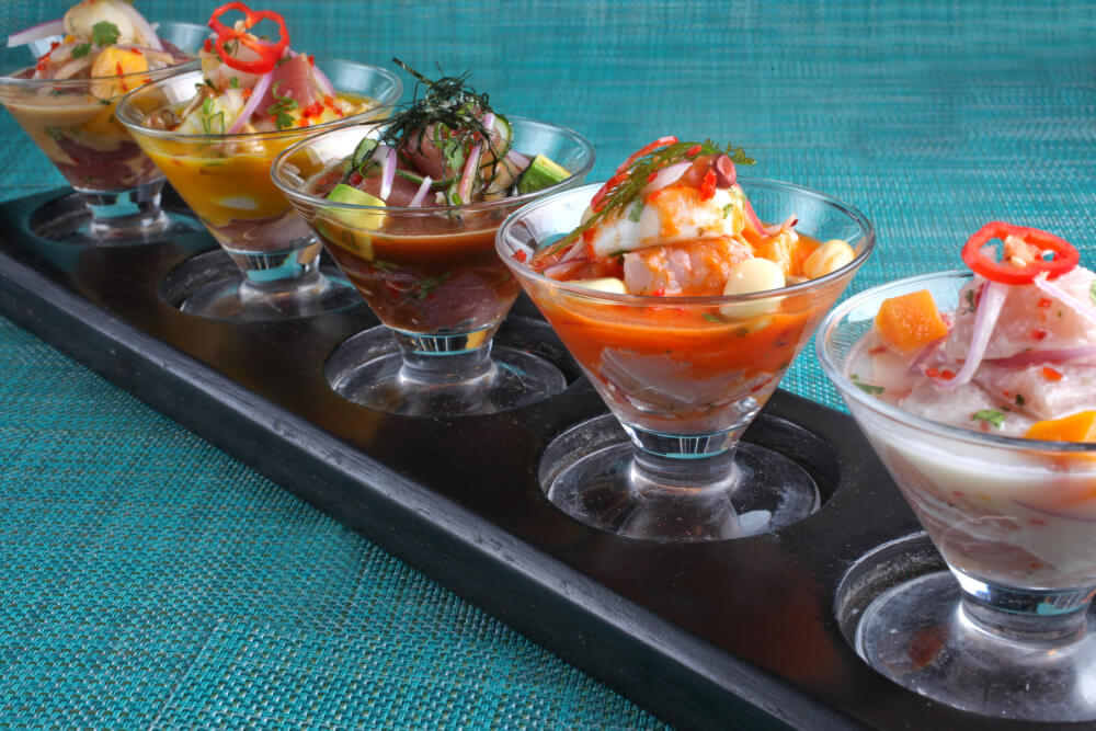 La Mar - Mandarin Oriental Miami - cebichitos cebichitos