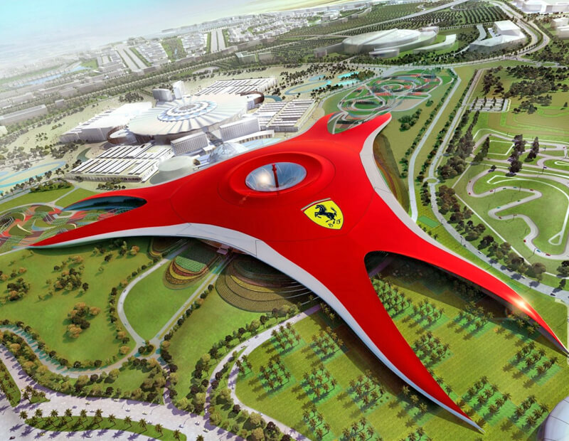 Abu Dhabi - Passeios - Ferrari World Abu Dhabi