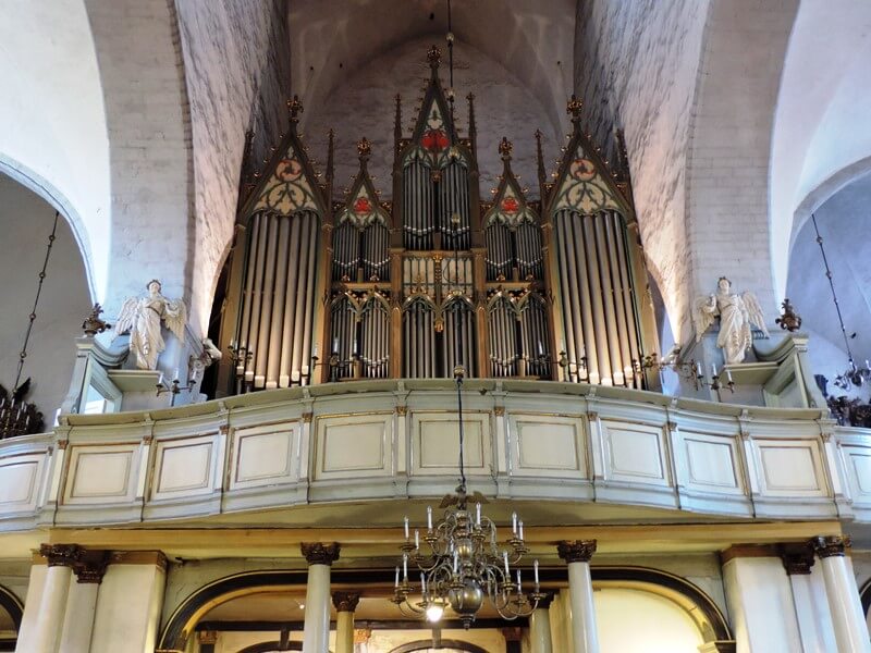 Interior da Catedral Luterana de TallinnFoto: magari blu