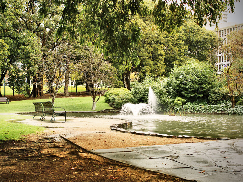 Passeios - Fitzroy Gardens