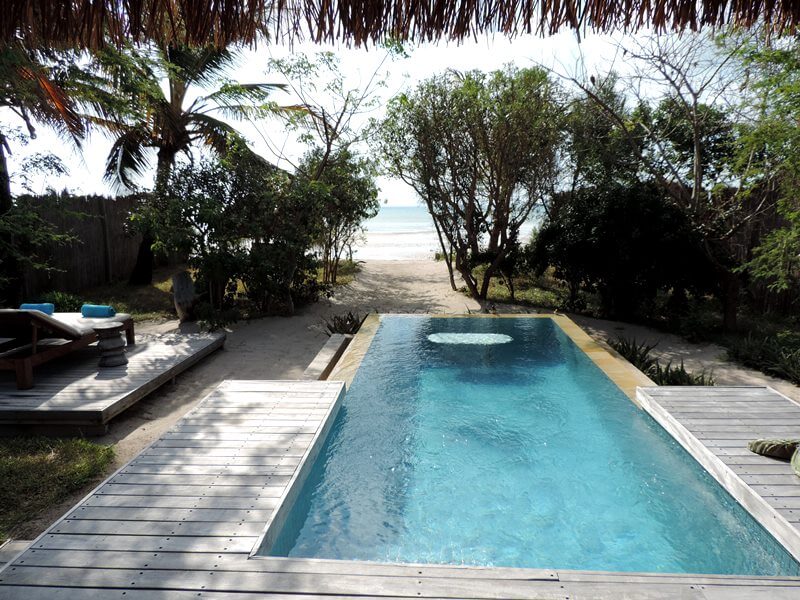 A piscina particular que dá para a praiaFoto: magari blu