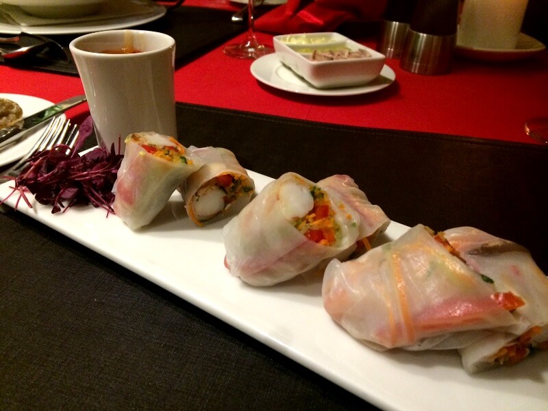 Dumplings com molho de pimentaFoto: magari blu