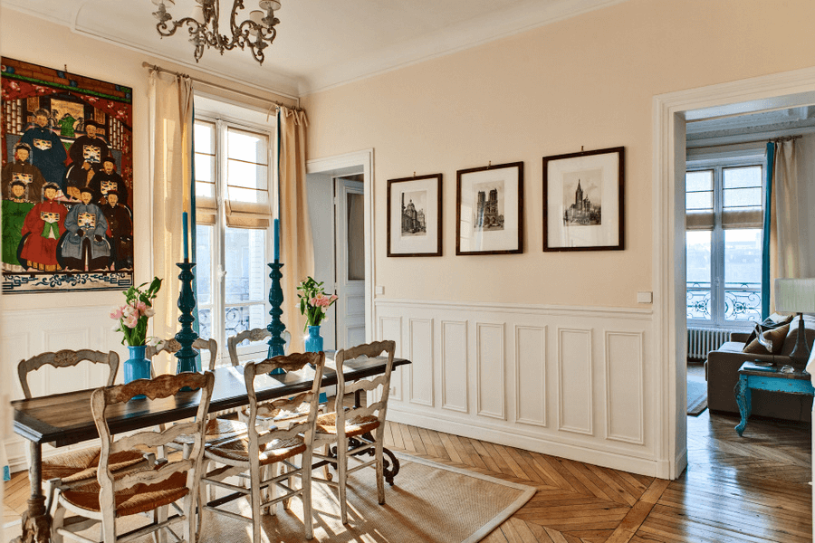 Apartamento na Ile de Saint LouisFoto: Divulgação