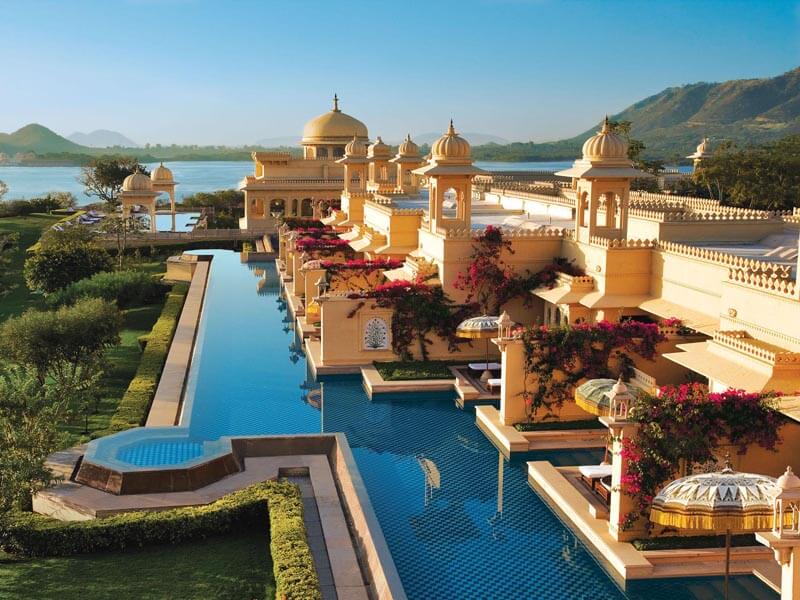 The Oberoi Udaivilas em Udaipur na ÍndiaFoto: Teresa Perez Tours
