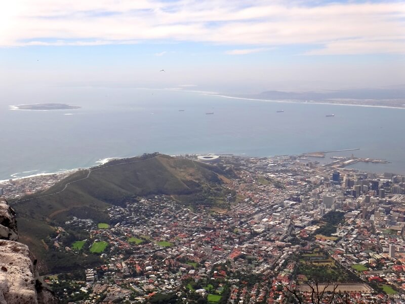 A vista do alto da montanhaFoto: magari blu