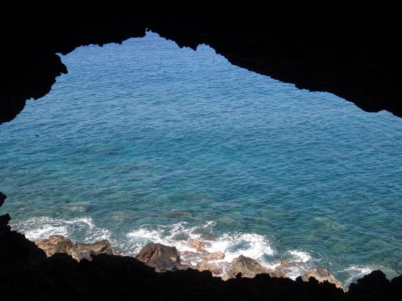 Uma das cavernas mais especiais é a das 2 ventanas, ou janelas, com vistas de tirar o fôlego ] Foto: magari blu