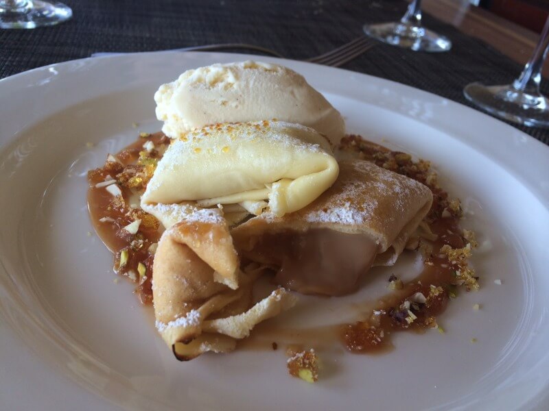 Panqueca de doce de leite Foto: magari blu