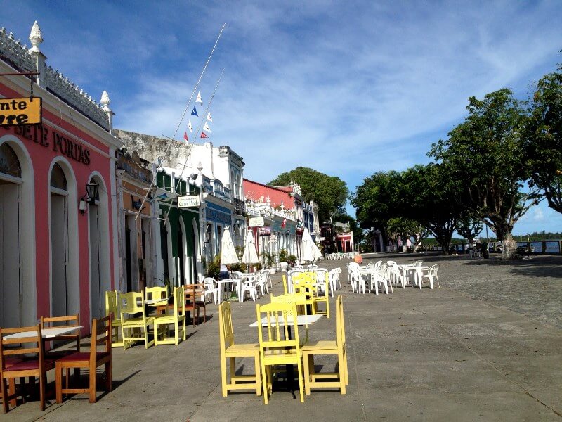 Canavieiras e o restaurante Cabo Verde Foto: Roberto Farkas Bitelman