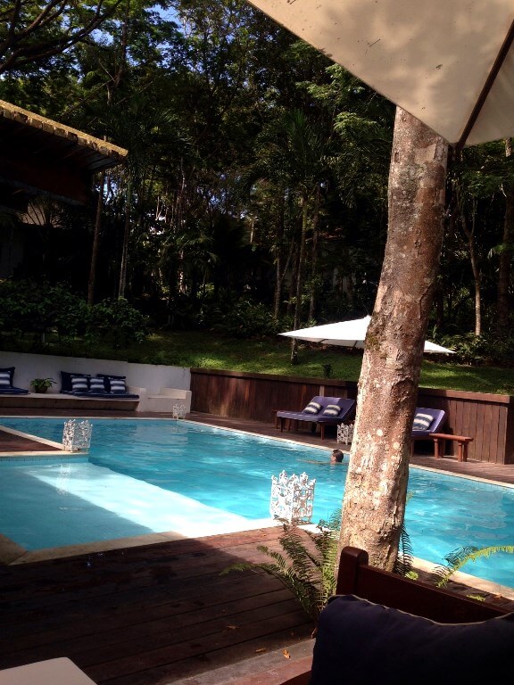 Piscina da Pousada Etnia em Trancoso Foto: Roberto Farkas Bitelman