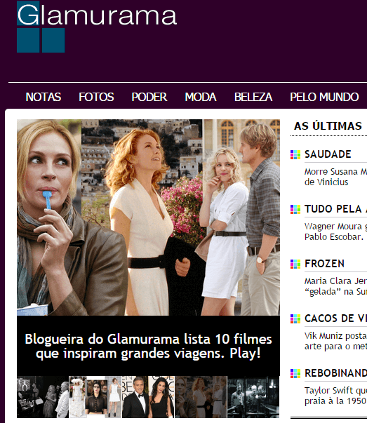Glamurama _ filmes