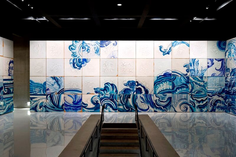 Obra da Adriana Varejão em Inhotim Foto: Reprodução