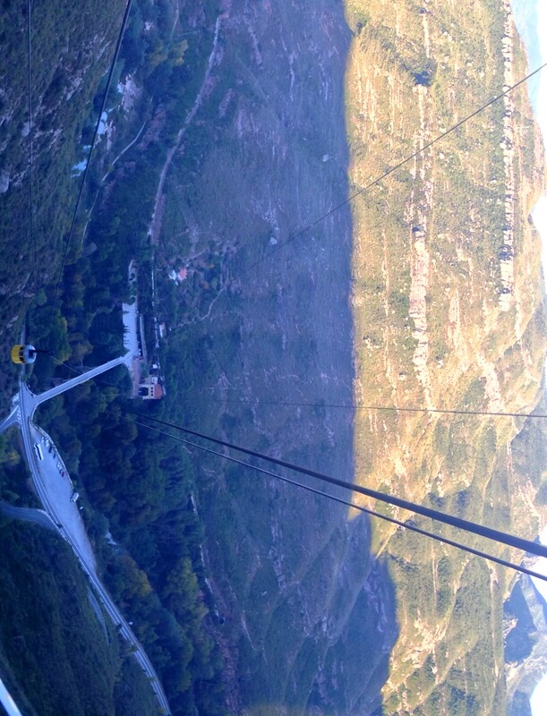 Teleférico para Mont Serrat Foto: Eloy Campagnoni