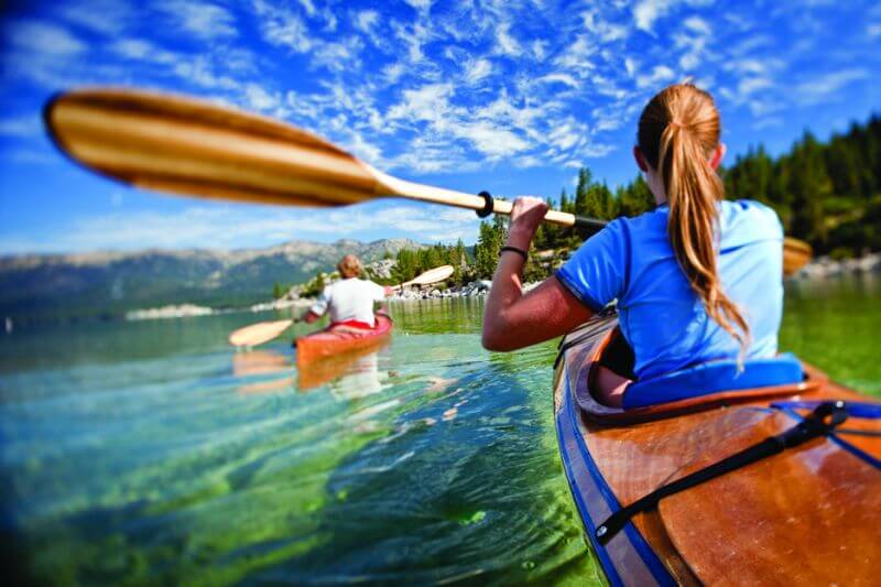 Tahoe City no verão Foto: Jeff Dow