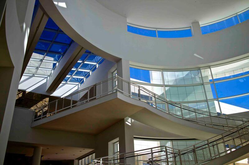 Hall de entrada do Getty Center Foto: Renata Miranda