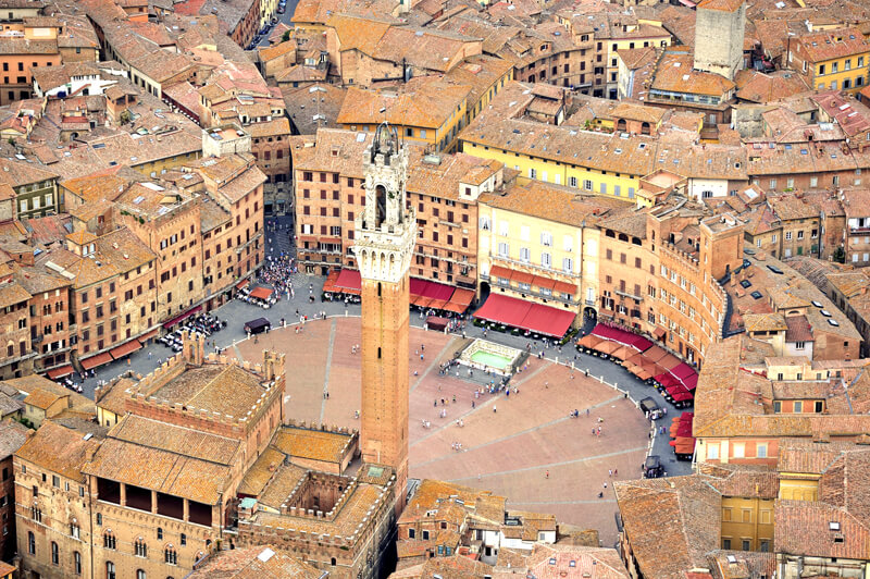 Piazza dei Campo Foto: Teresa Perez Tours