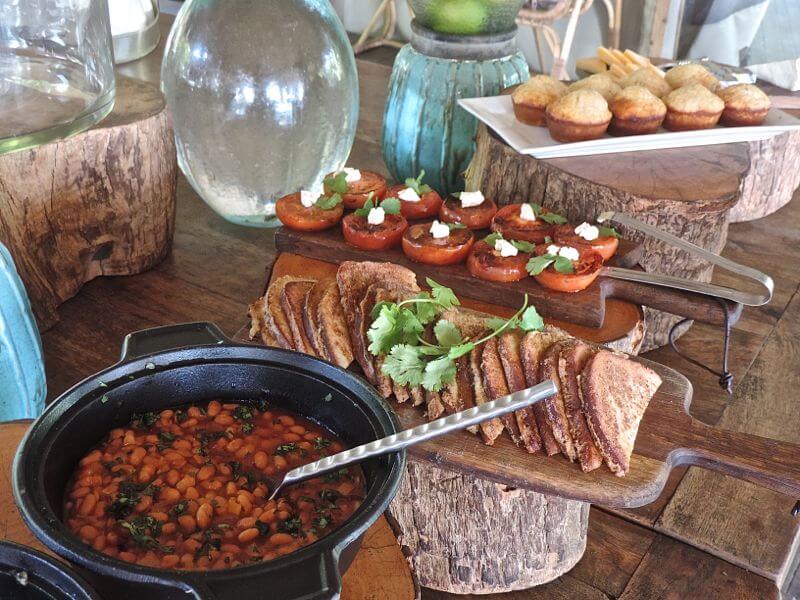 Brunch no Duma Tau Camp Foto: magari blu