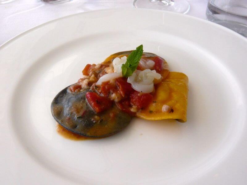 Ravioli di gallinèlla (peixe) no Mammà Foto: Paolo Ciafardoni