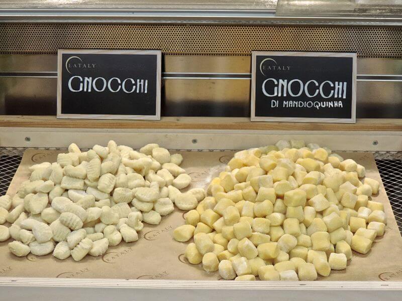 Mix que a gente adora: Gnocchi de mandioquinha Foto: magari blu