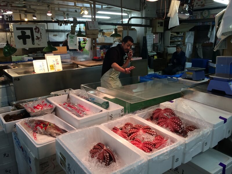 Tsukiji - Fish market Foto: Luiza Rodas