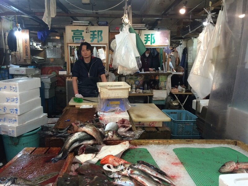 Tsukiji - Fish market Foto: Luiza Rodas