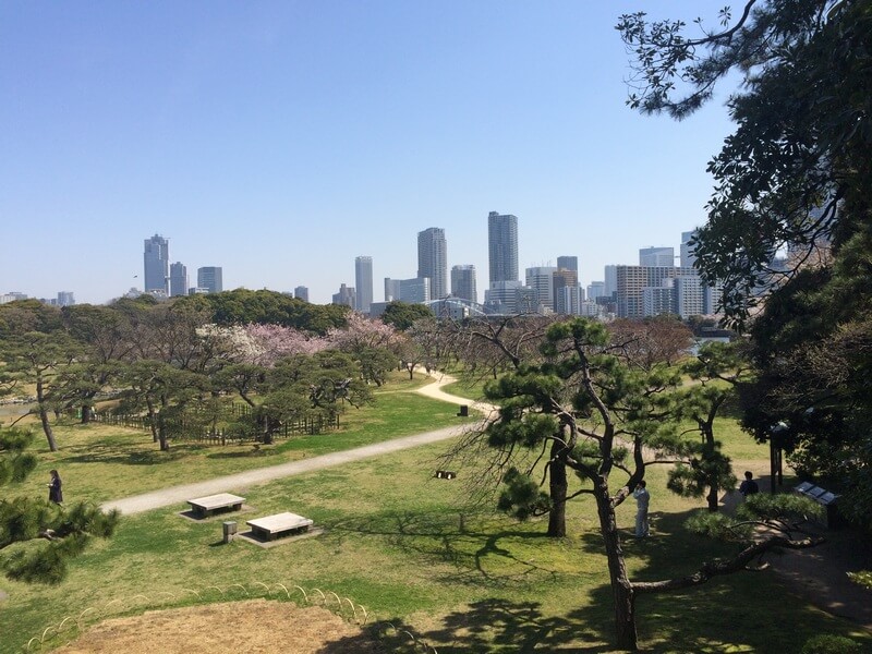 Hamarikyu Garden Foto: Luiza Rodas