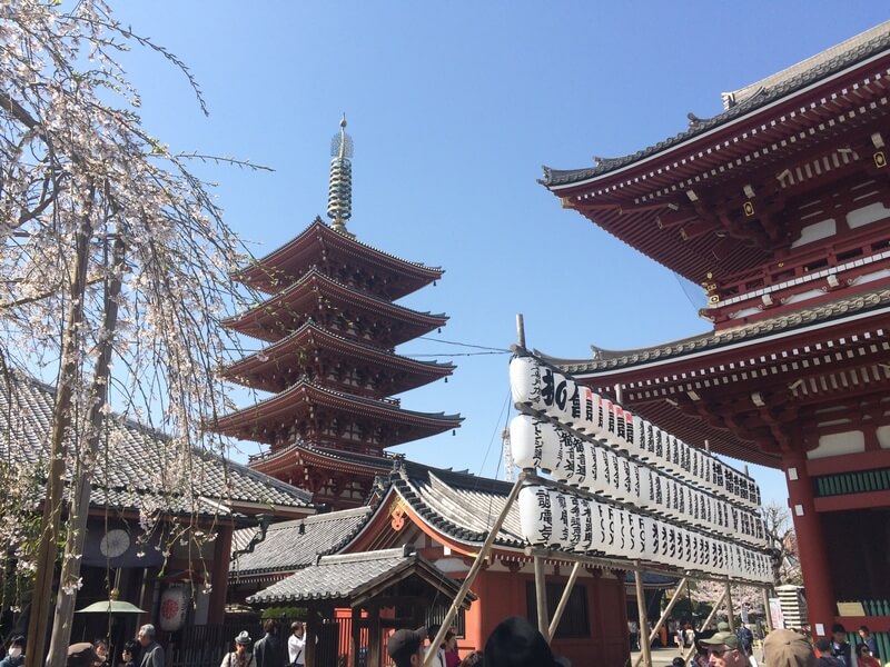 Senzo-Ji Temple em Asakusa Foto: Luiza Rodas
