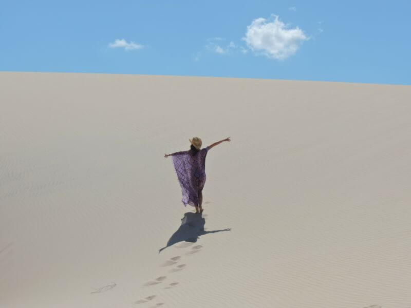 Pelas dunas do Parque Nacional de Jericoacoara a caminho das Lagoas Foto: magari blu