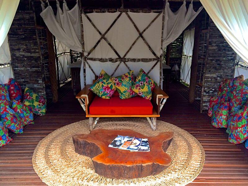 Tenda de massagem Foto: magari blu