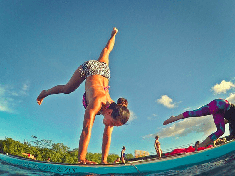 Bliss Paddle Yoga Foto: Divulgação