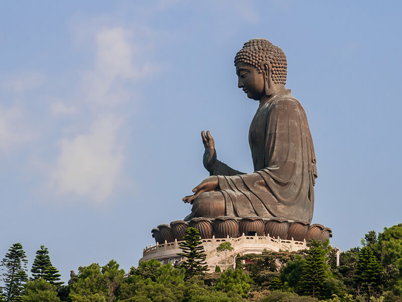 Tian Tan Buddha Foto: Teresa Perez Tours