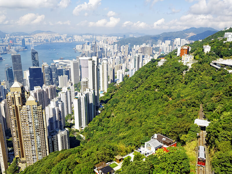 Victoria Peak Foto: Teresa Perez Tours