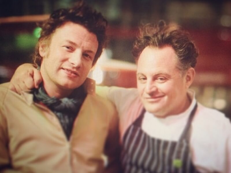 Jamie Oliver e Chris Bianco Foto: Divulgação