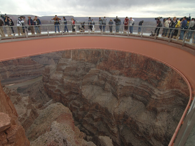 Grand Canyon Skywalk Foto: Reprodução