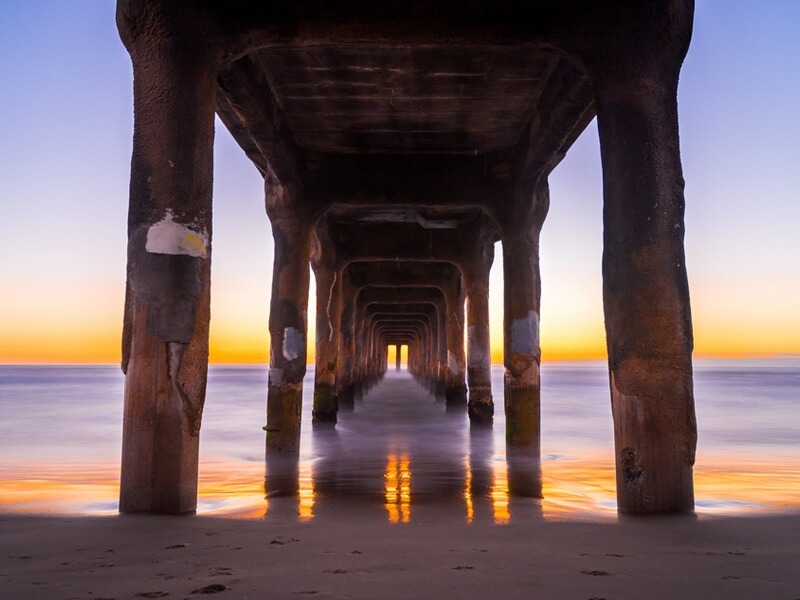 Manhattan Beach Pier Foto: Reprodução