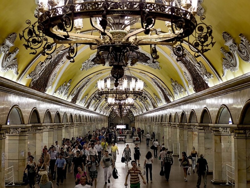 Komsomolskaya Station Foto: Reprodução