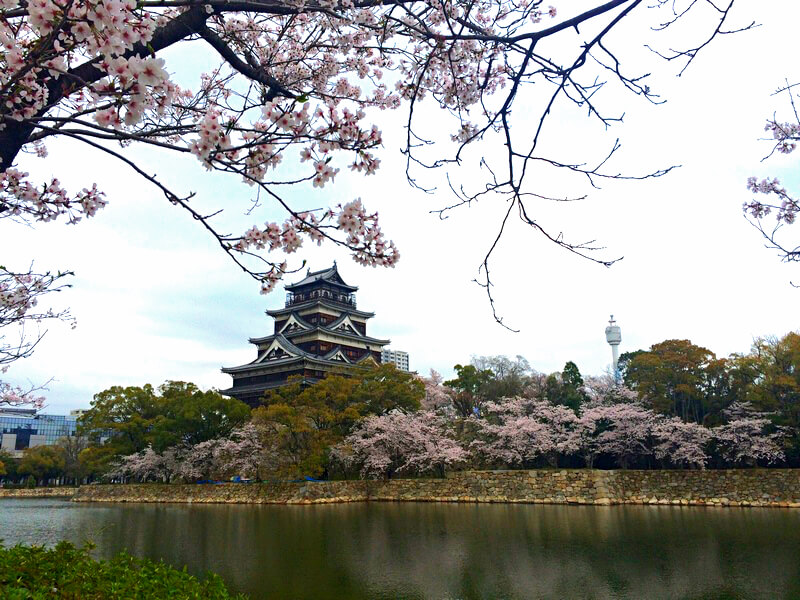 Castelo de Hiroshima Foto: Luiza Rodas