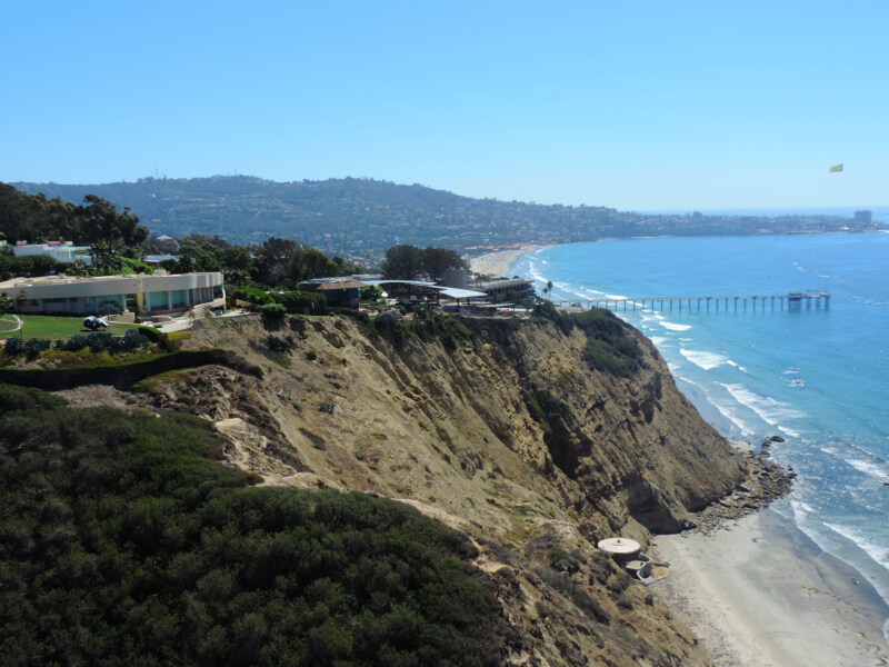 A vista de Torrey Pines Foto: magari blu
