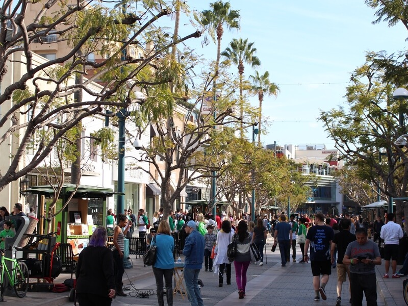 3rd Street Promenade Foto: Reprodução
