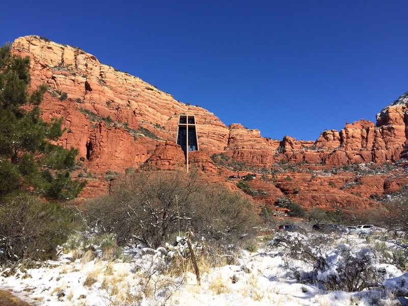 Chapel of the Holy Cross em Sedona Foto: Alessandra Leite