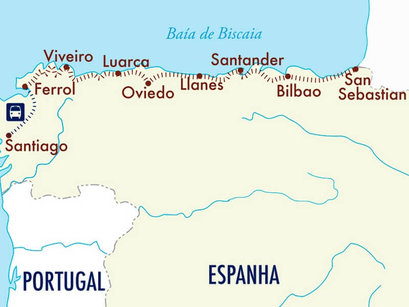 Opção de Itinerário El Transcantábrico