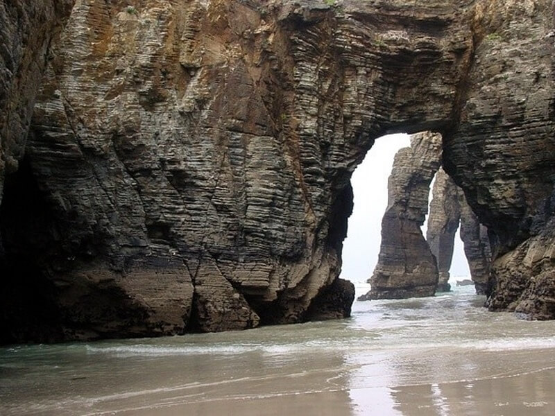 Praia de Catedrales Foto: Reprodução