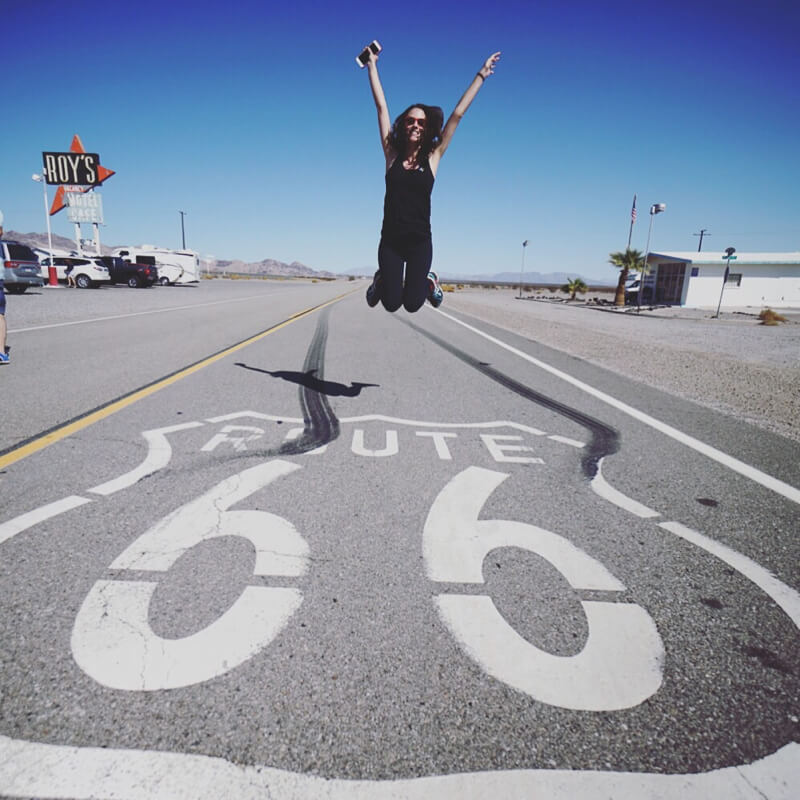 Eu na Route 66! Foto: Corey Warren